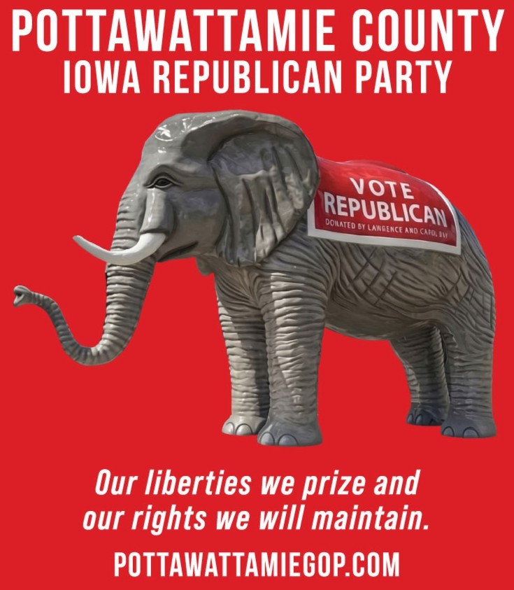 Pottawattamie County GOP logo